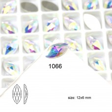 DZ 1066 Navette Flat Back Rhinestone DZ 1066 Navette Flat Back Rhinestone